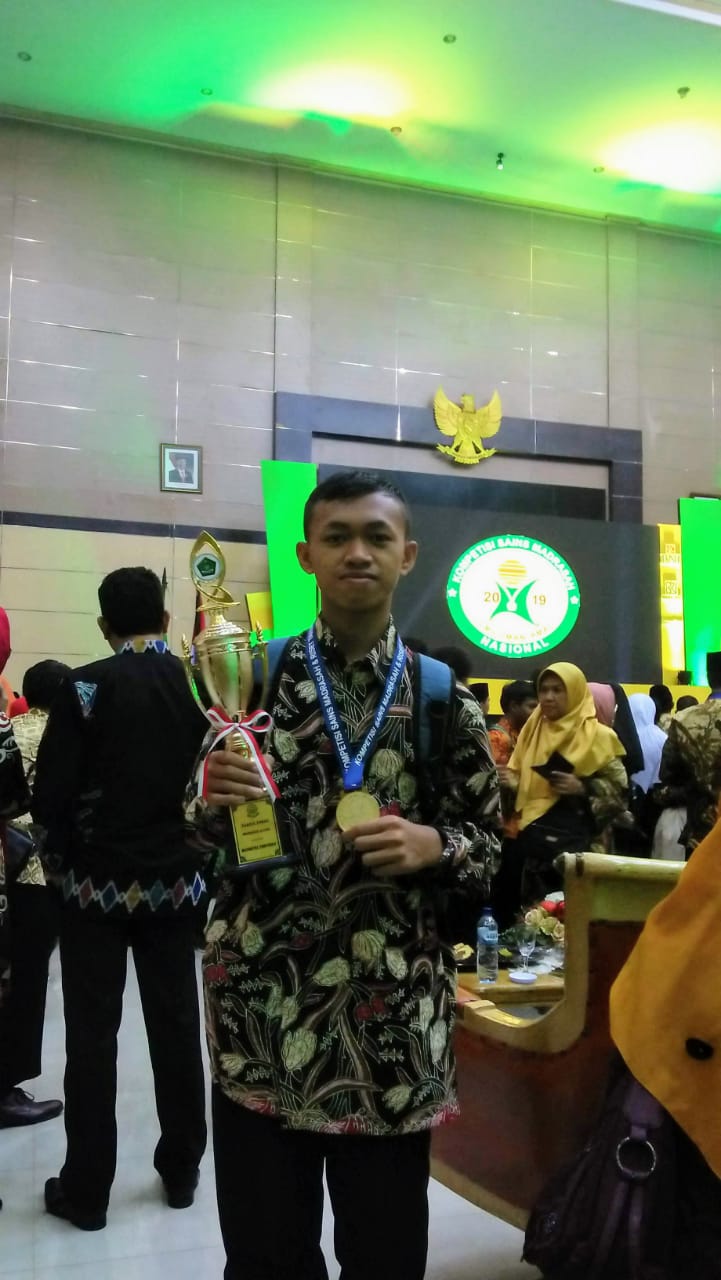 Medali Emas KSM Nasional Mapel Matematika Terintegrasi tahun 2019